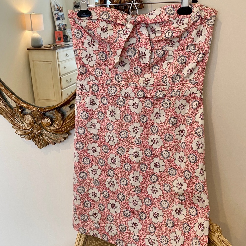 Floral Tibi Strapless Sundress
